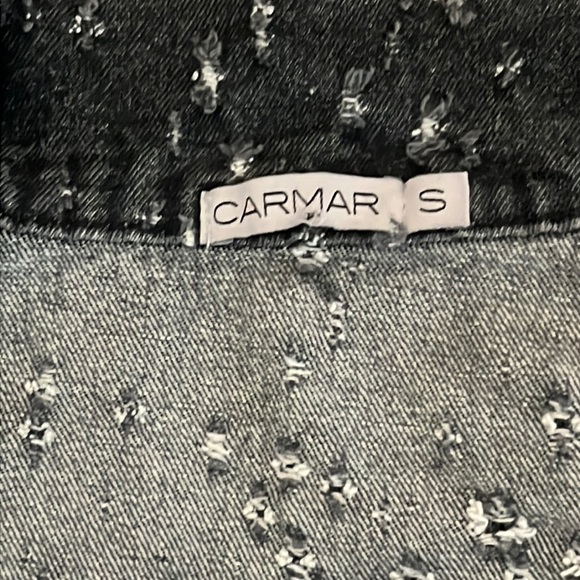 Carmar forested cropped denim jacket - Picture 3 of 3